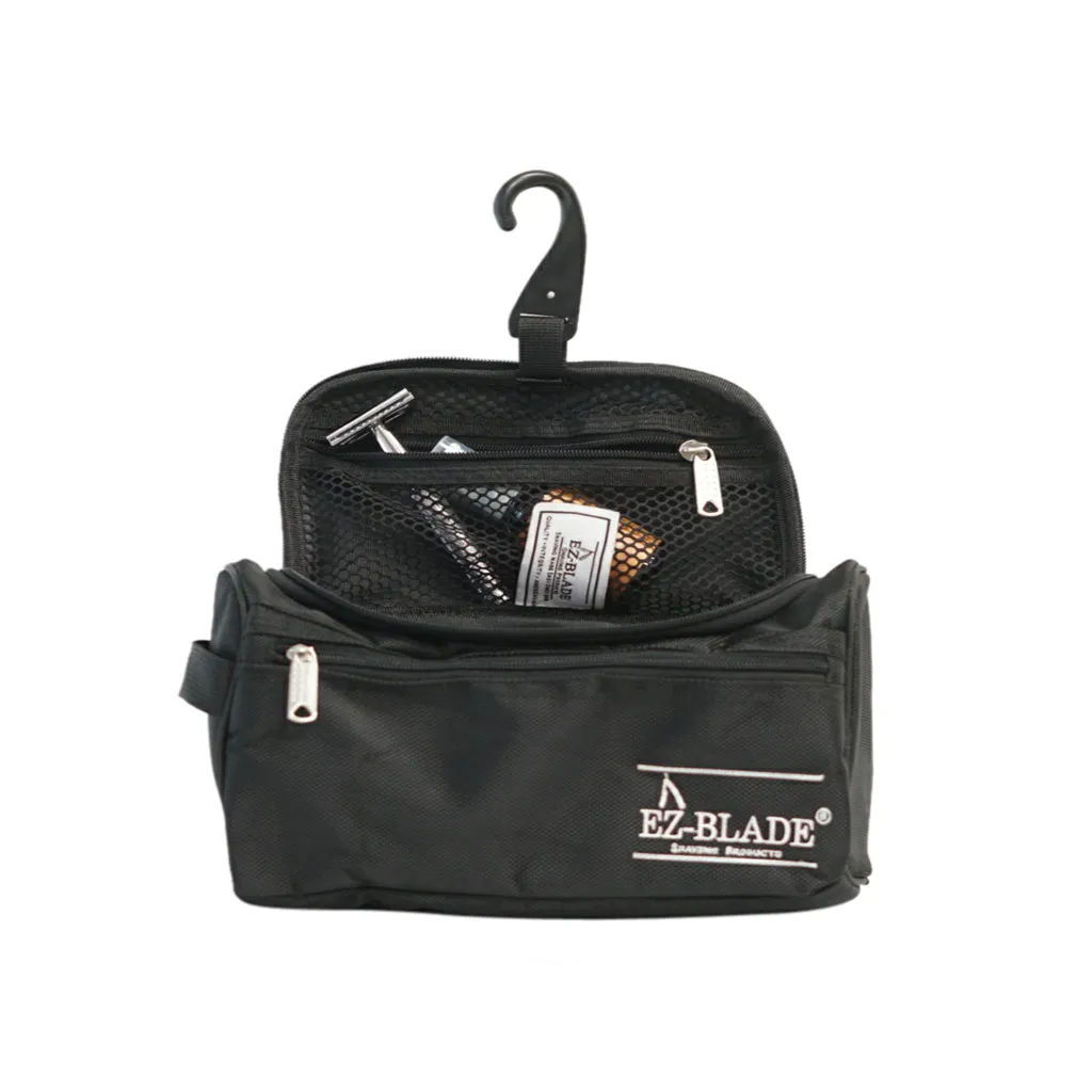 Safety Razor Wet Shave Kit / Toiletry Bag