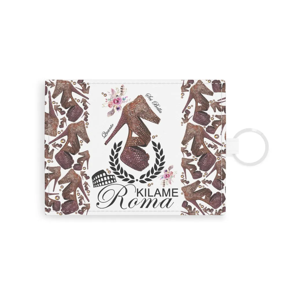 Saffiano Leather Card Holder Guila 'Quanto sei bella'