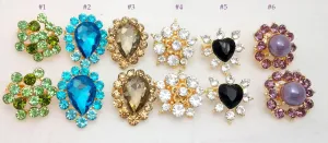 Safty Pin Rhinestones Big