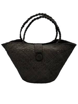 Saint-Tropez Chic Straw Beach Bag