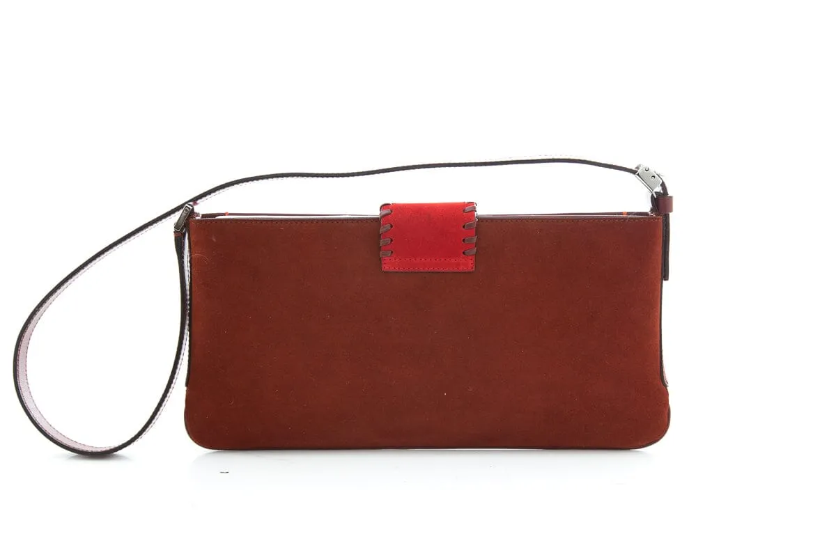 Salvatore Ferragamo Orange Baguette