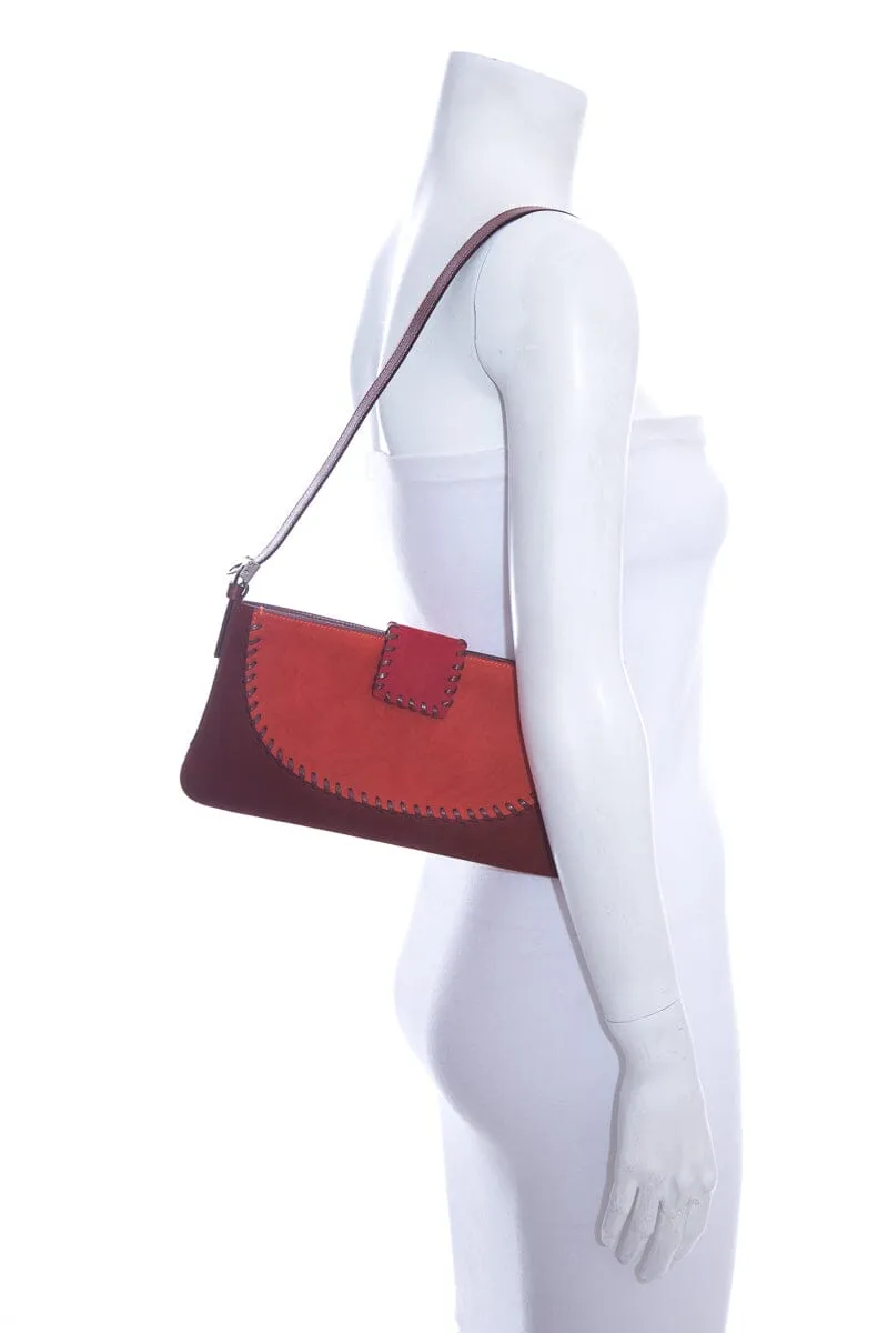 Salvatore Ferragamo Orange Baguette
