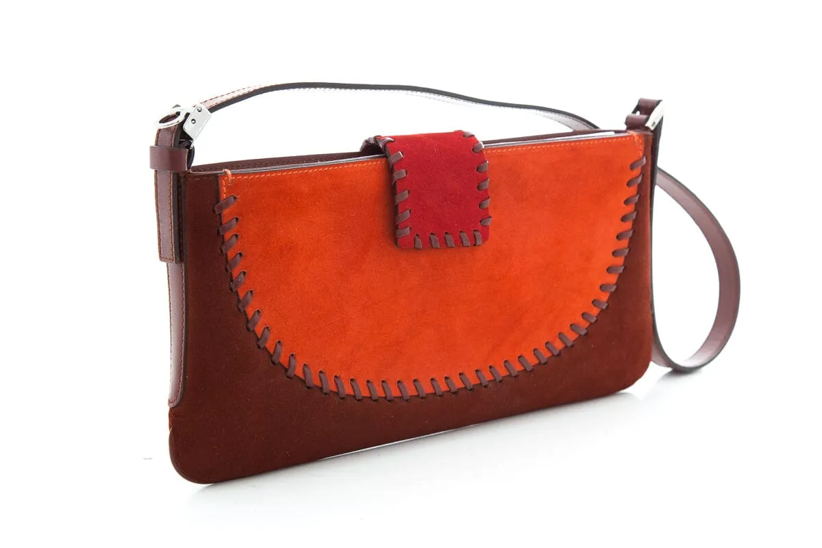 Salvatore Ferragamo Orange Baguette