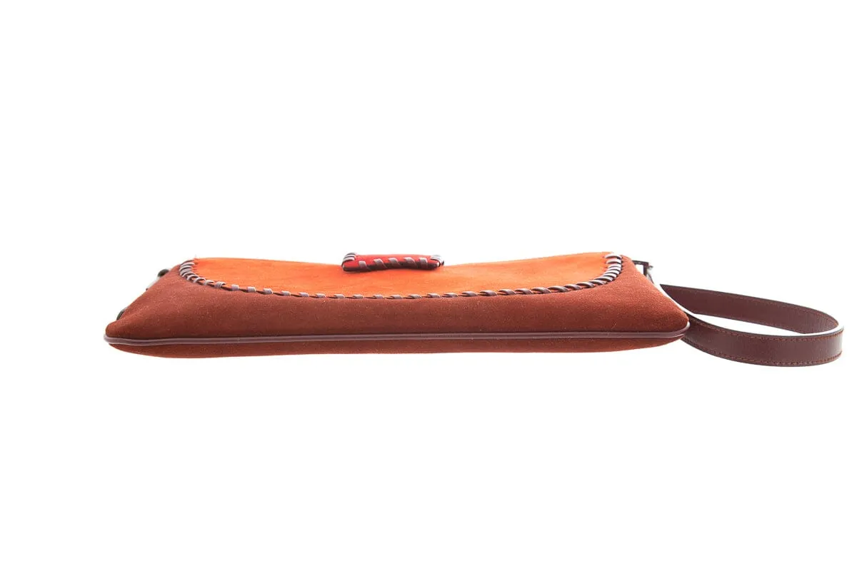 Salvatore Ferragamo Orange Baguette