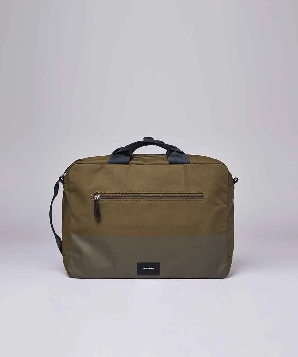 Sandqvist Laptoptasche Bruno Organic Canvas