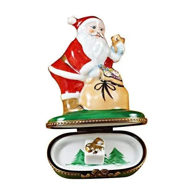 Santa with Gift Bag