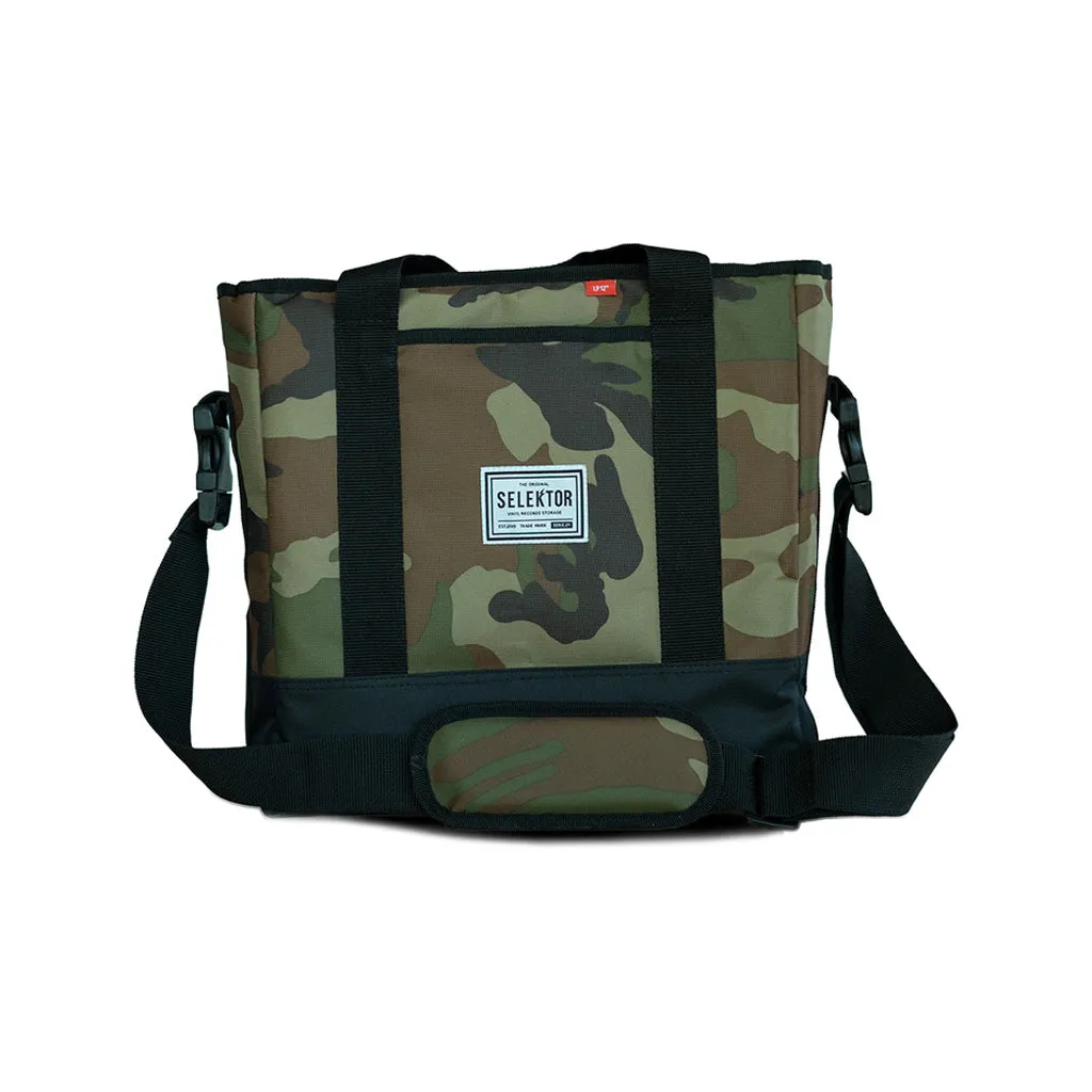 Selektor Messenger Bag 30 LP 12" All Camo and Black