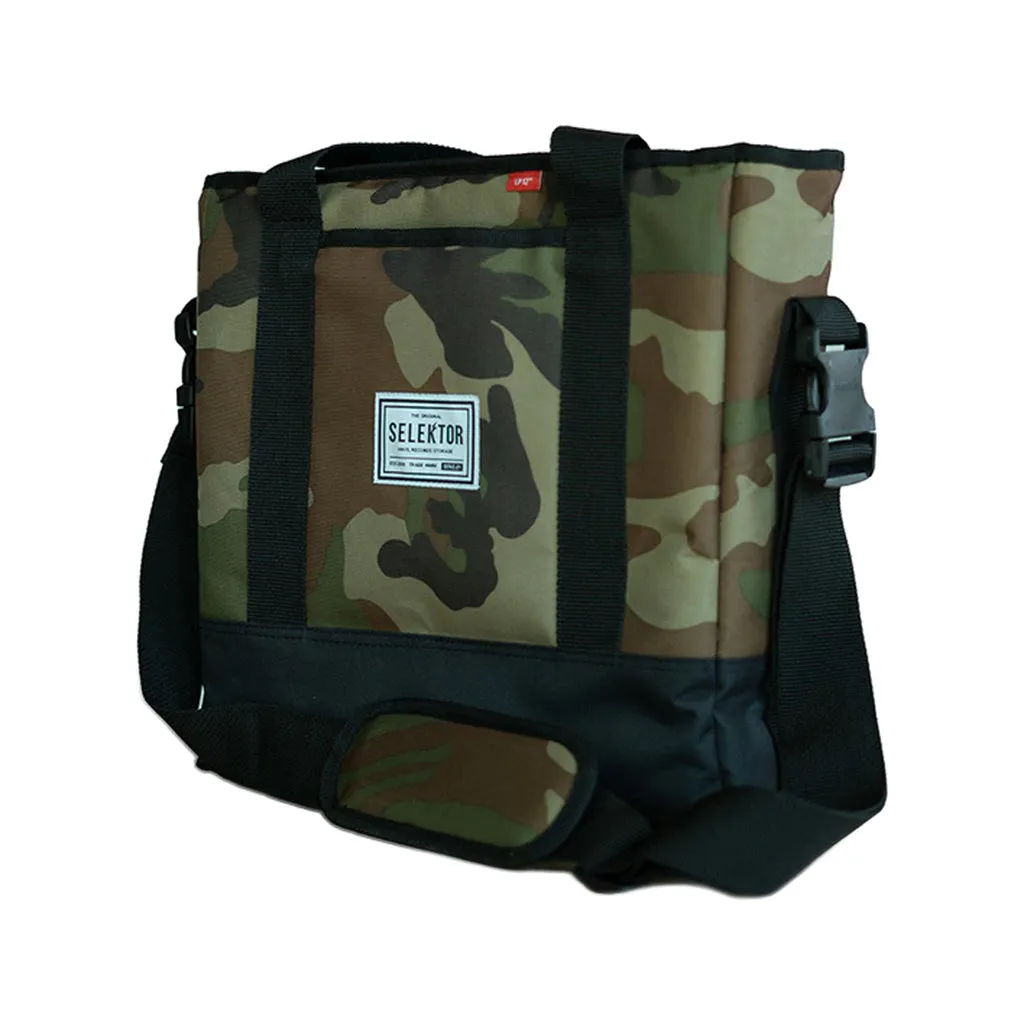 Selektor Messenger Bag 30 LP 12" All Camo and Black