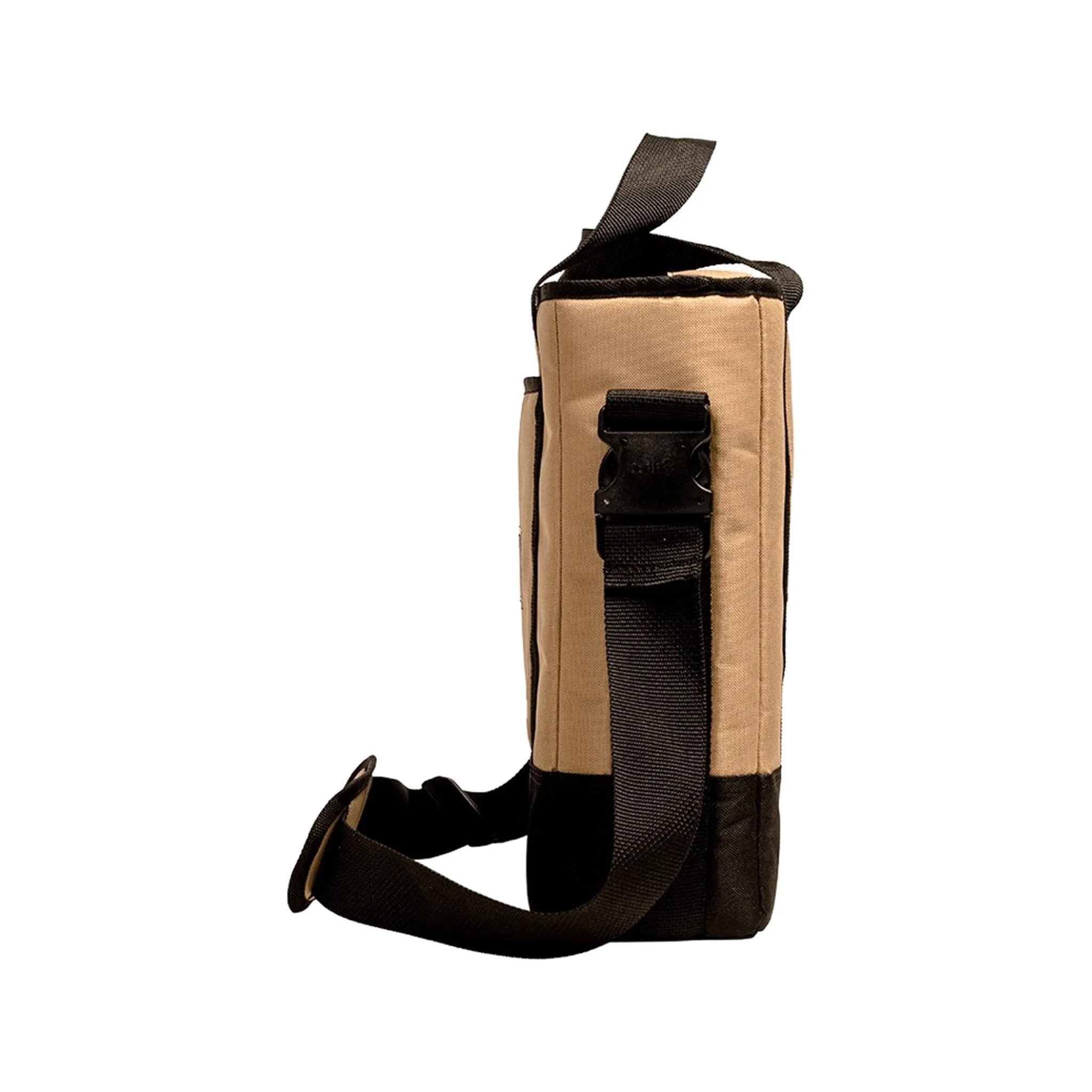 Selektor Messenger Bag 30 LP 12", Khaki and Black