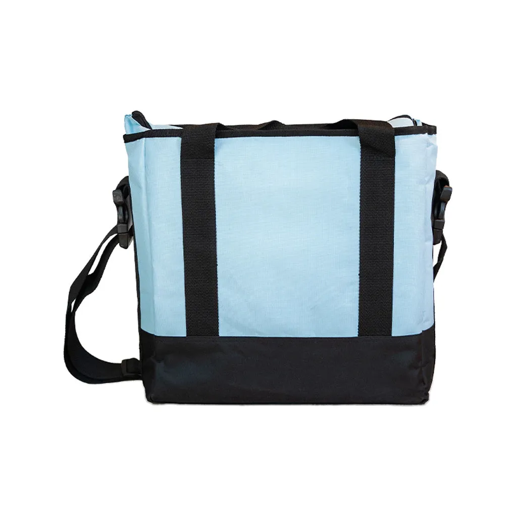 Selektor Messenger Bag 30 LP 12" Light Blue and Black