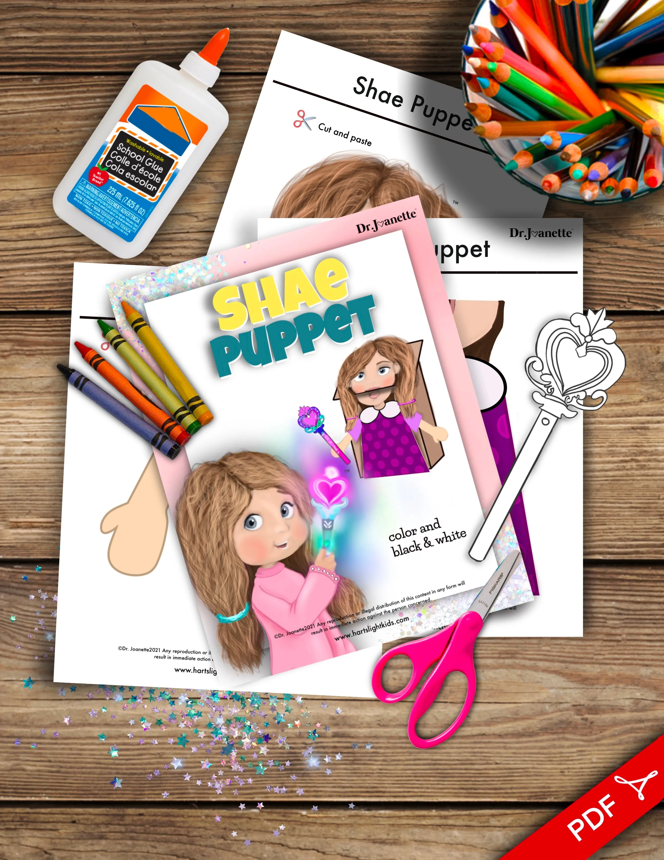 Shae Puppet Craft - Paper Bag Puppet