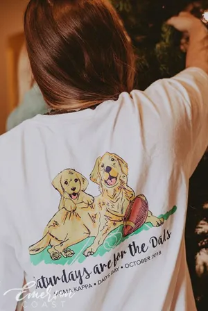 Sigma Kappa Dad's Day & Dogs Tshirt