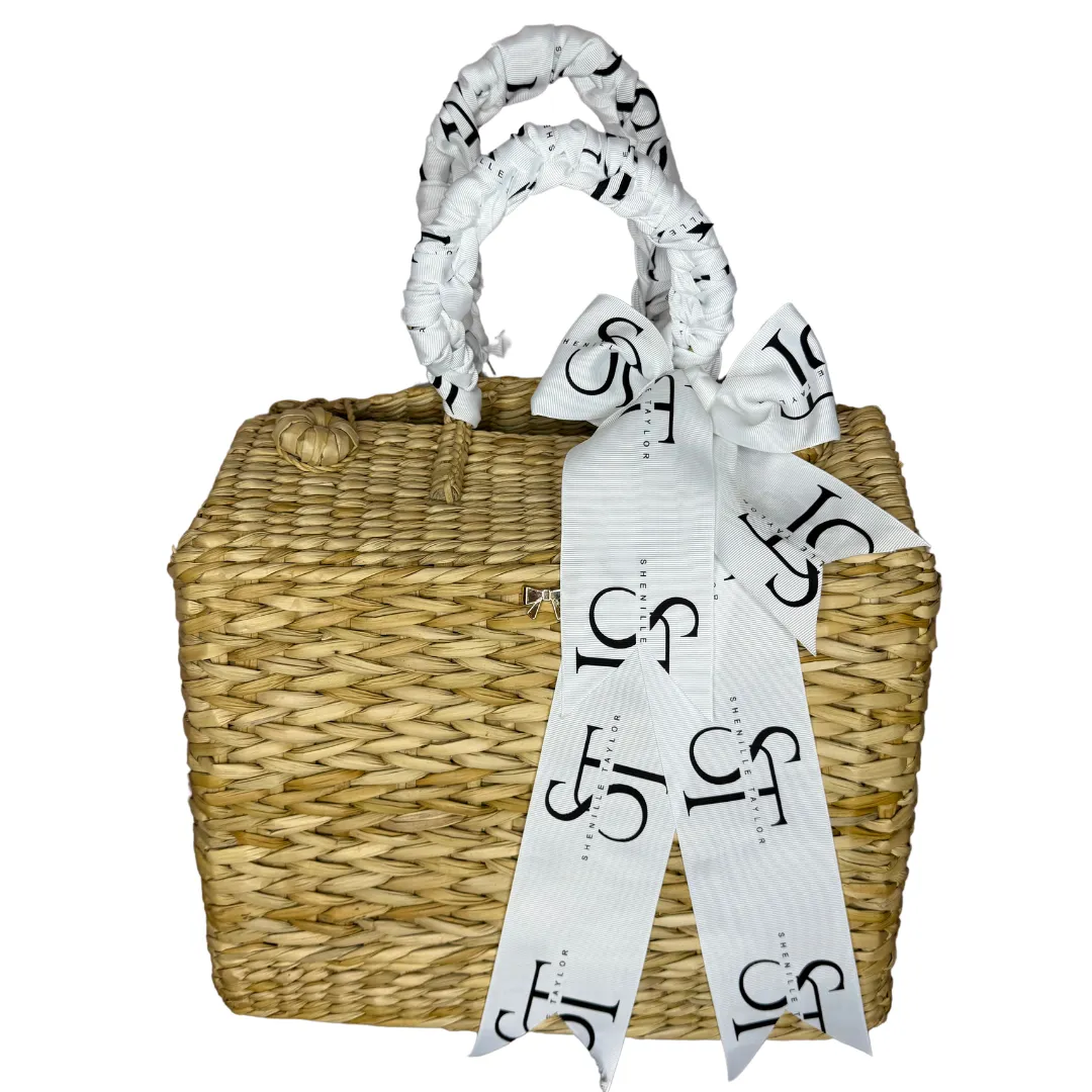 Signature Ribbon Shenille Handbag