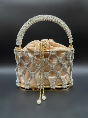 Silver Roped Bucket