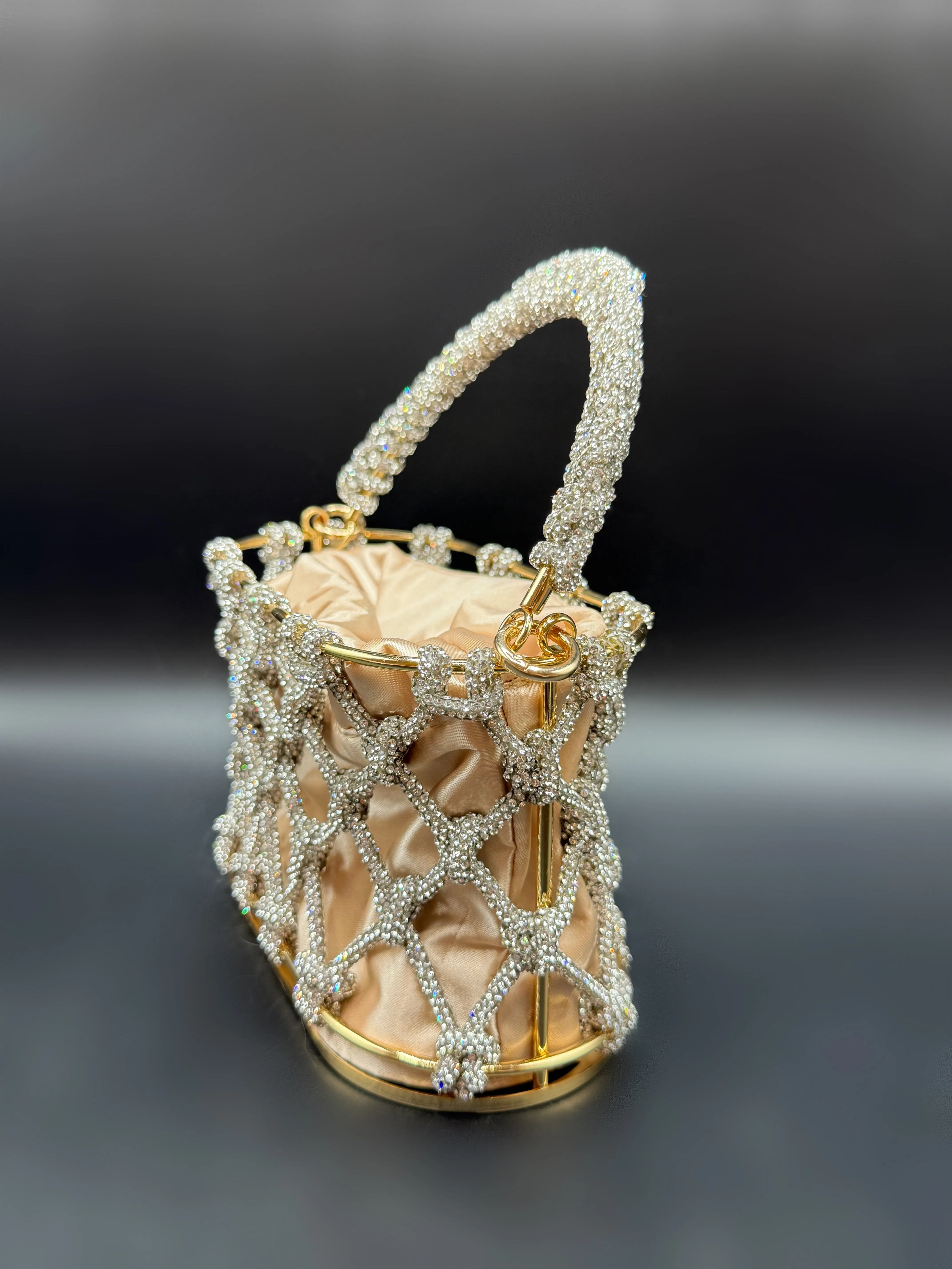 Silver Roped Bucket