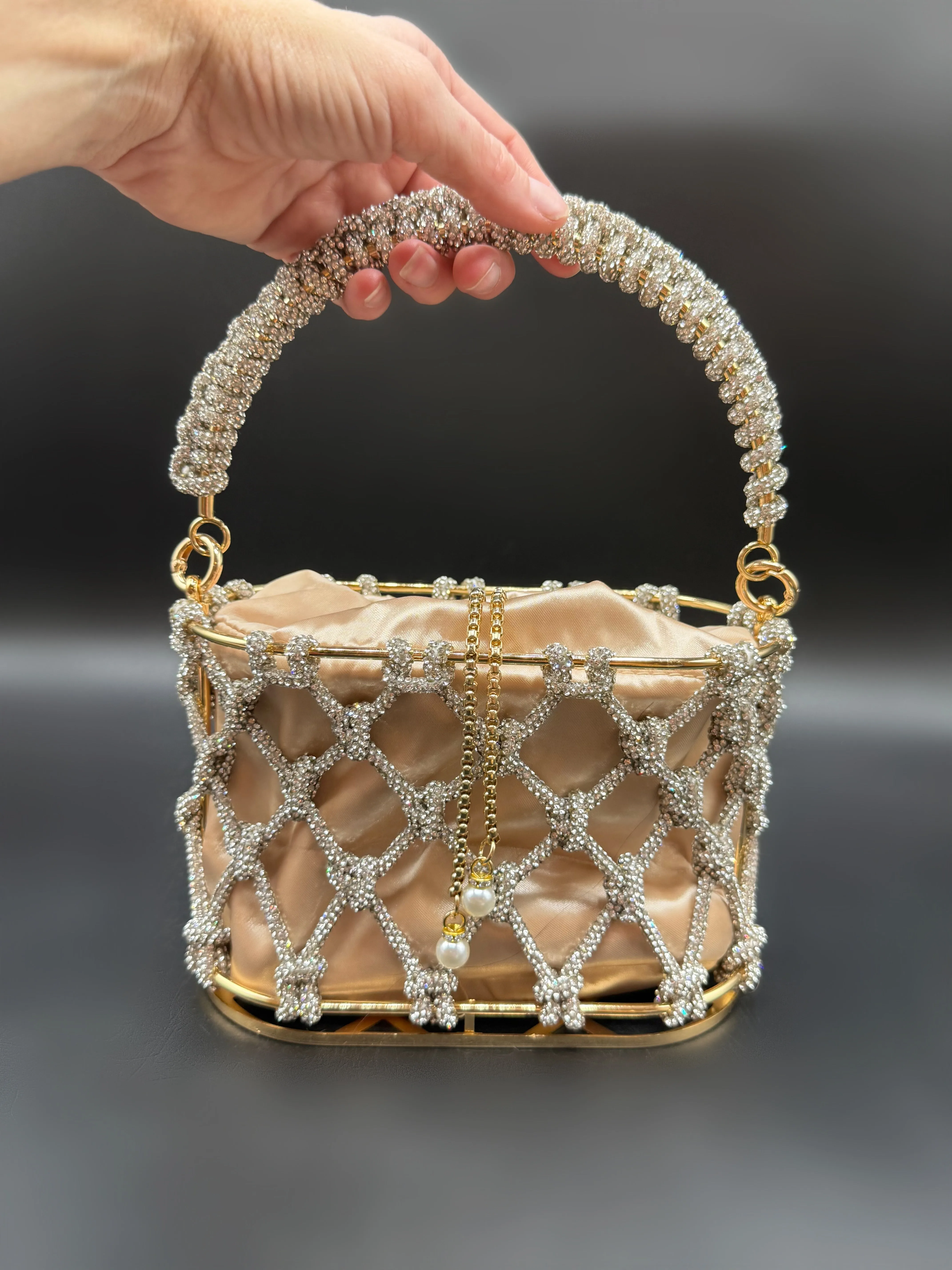 Silver Roped Bucket