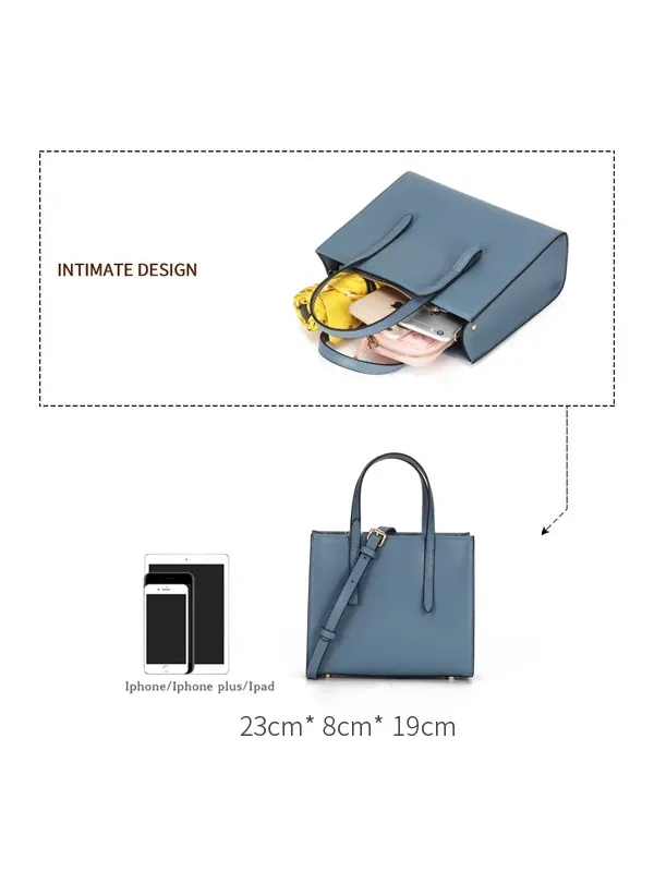 Simple Large Capacity Tote Handbag
