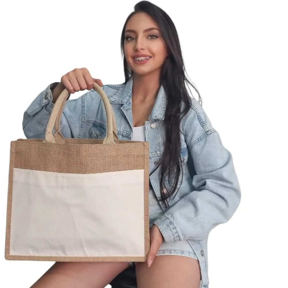 Simple Straw Rectangular Bag 2