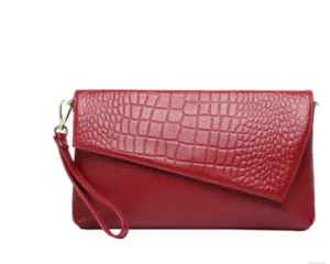 Single Shoulder Handbag Large Capacity Clutch Bag Messenger Bag Fashion Handbag Leather Clutch Bag