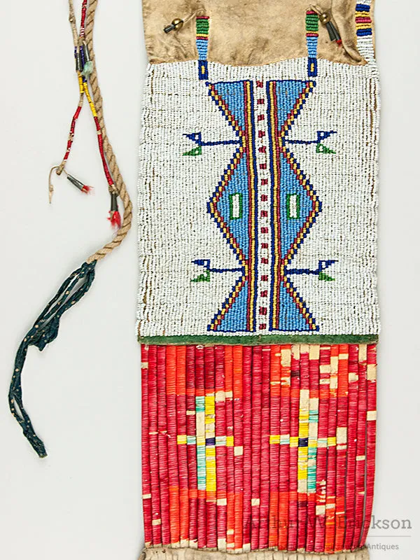Sioux Beaded Pipe Bag