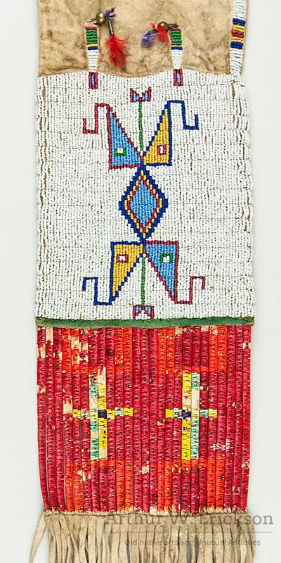 Sioux Beaded Pipe Bag