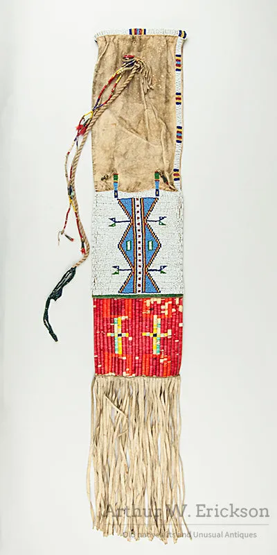 Sioux Beaded Pipe Bag