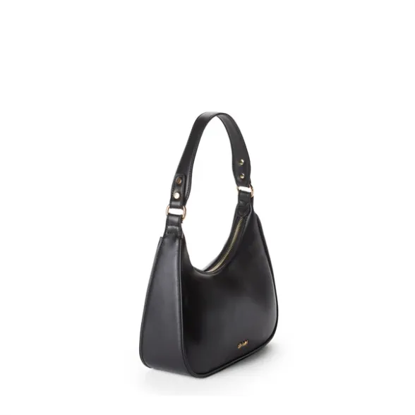 Skyla - Charlie Vegan Shoulder Bag | Black