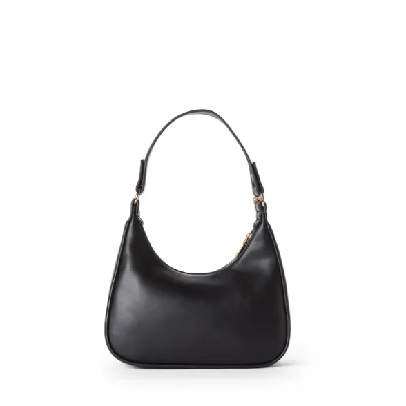 Skyla - Charlie Vegan Shoulder Bag | Black