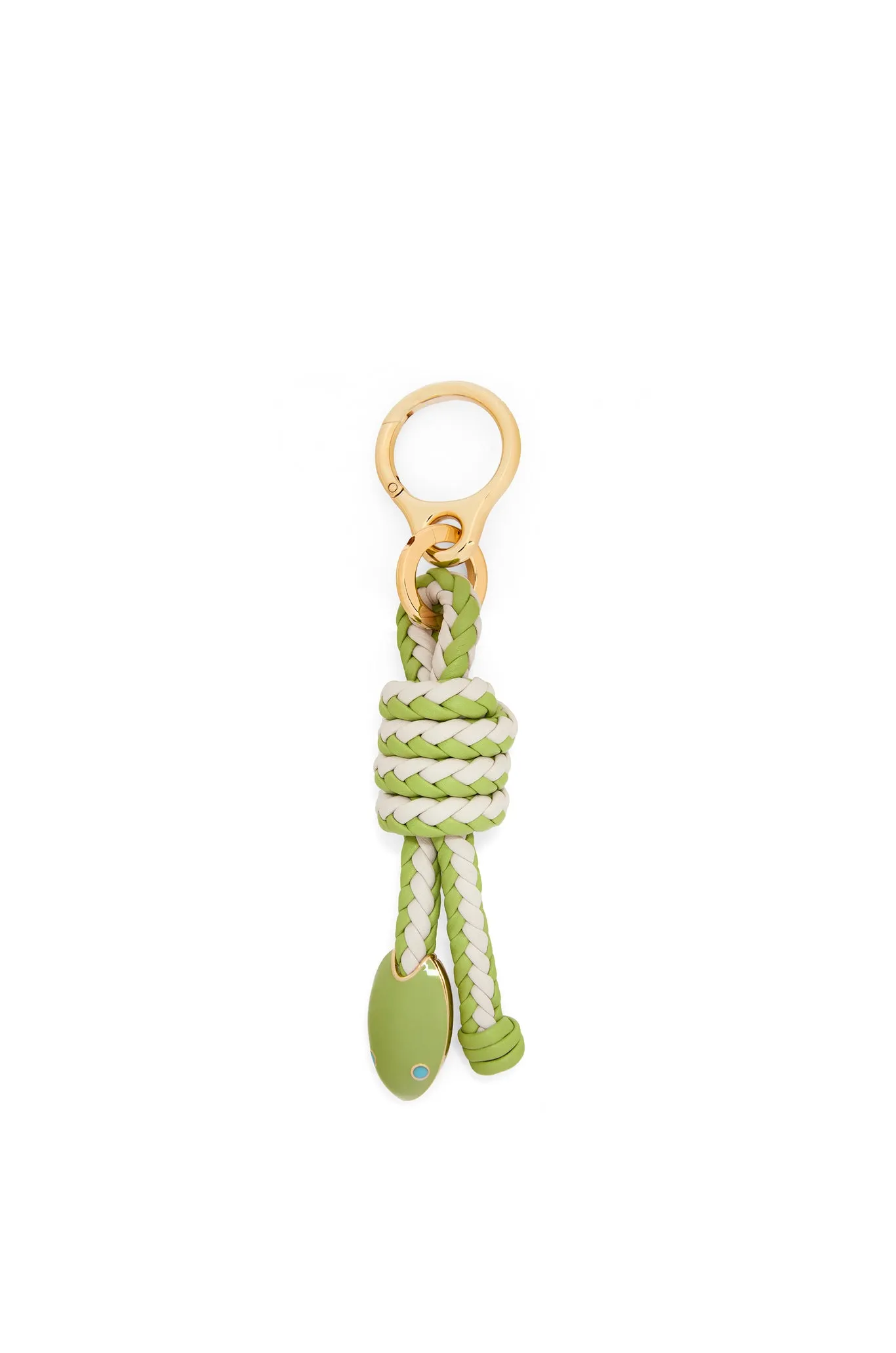 Snake Knot Charm In Classic Calfskin