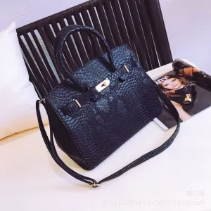 Snake Platinum Bag Crocodile Women's Bag Fashion Women's Tote