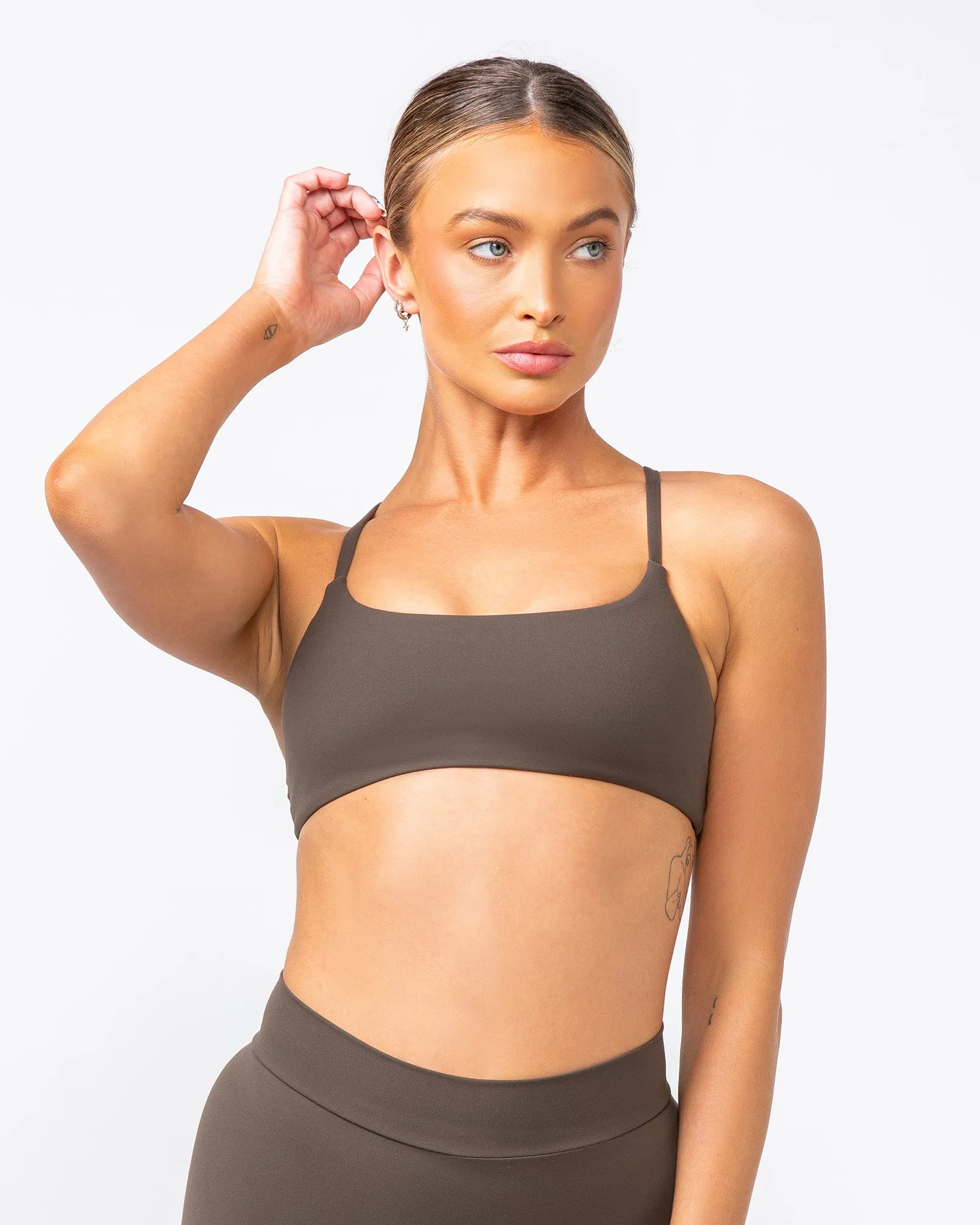 Socialite Bralette - Deep Brown