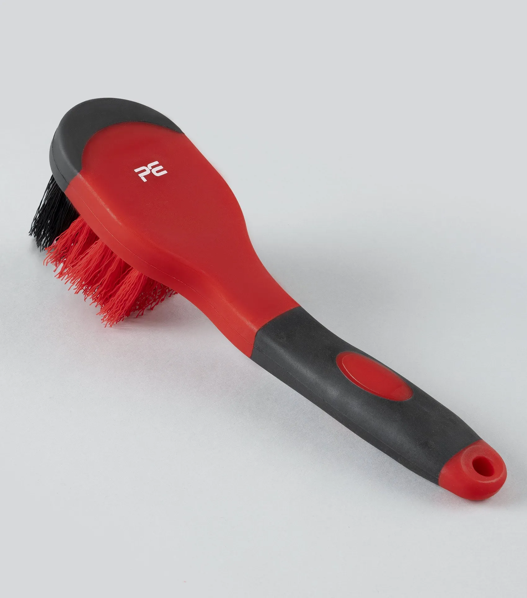 Soft-Touch Bucket Brush Black & Red