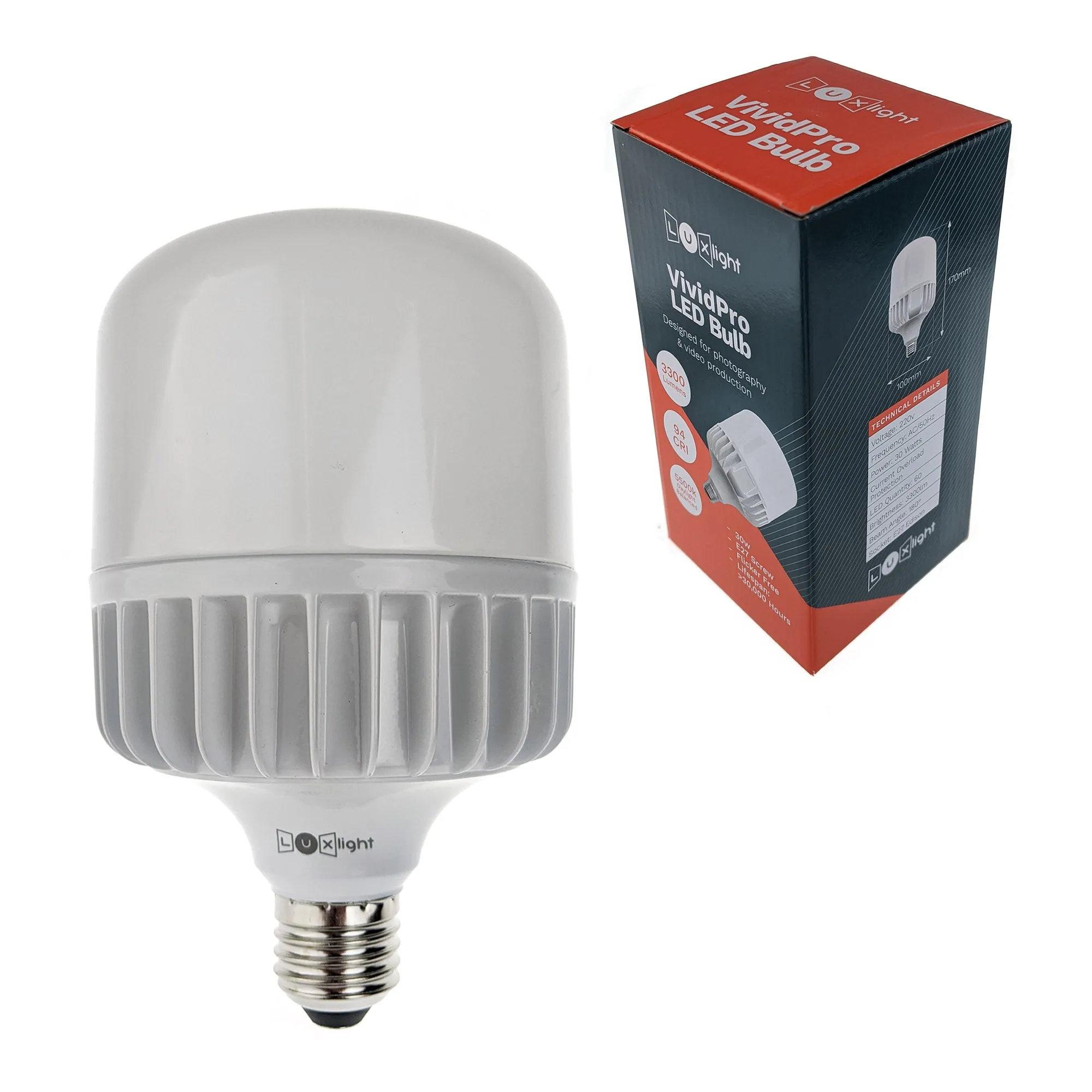 Softbox Lighting Kit | Photo & Video | Vivid Pro | 11,000 Lumens LED | CRI 94