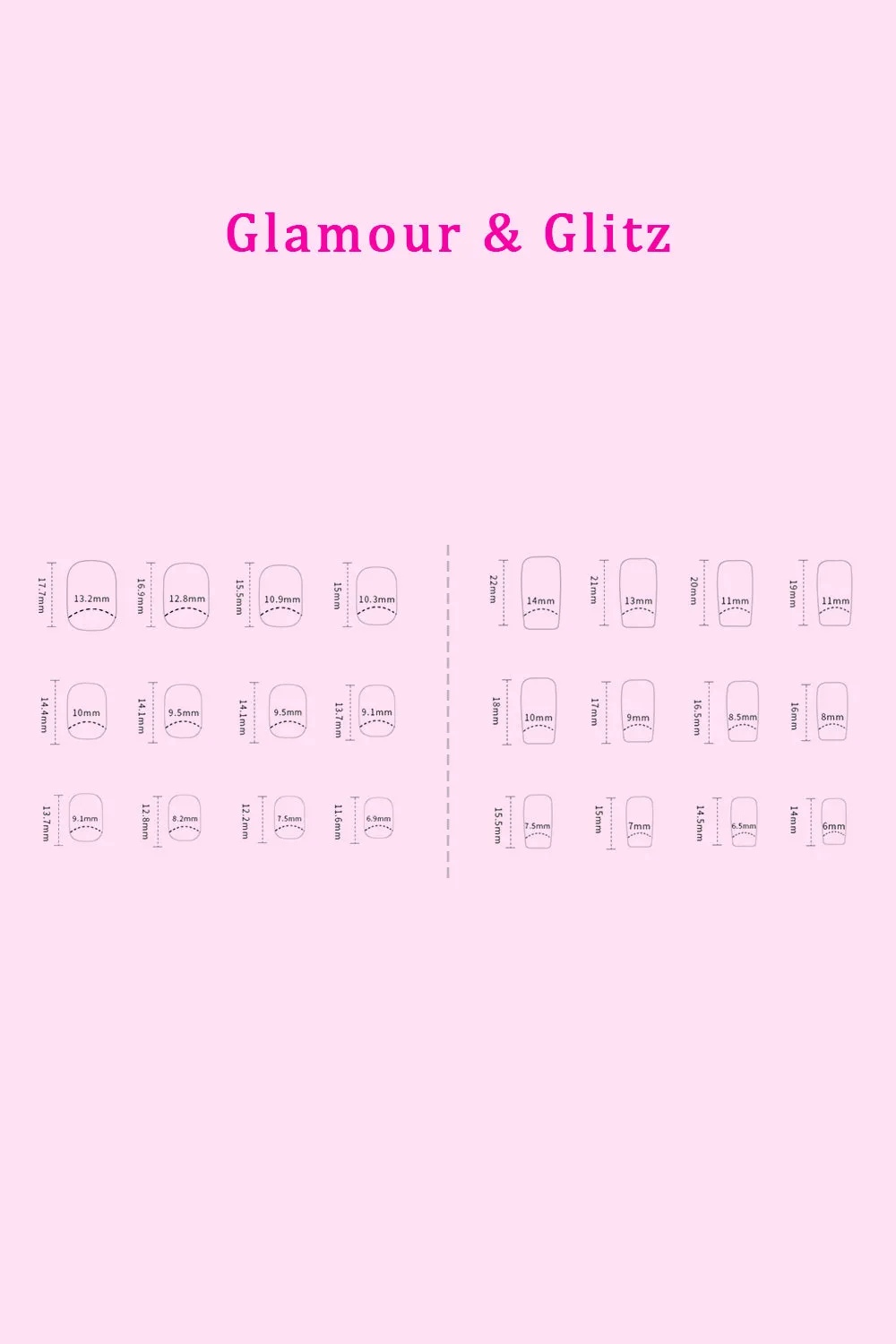 SPB LuxuryPress Pink Press-On Nails - 2 Pack Long-Lasting Manicure