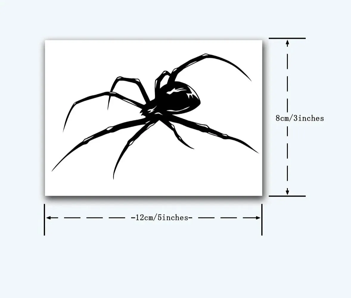 SpiderInk Temporary Tattoo - Cool Arachnid Design by BodiModi
