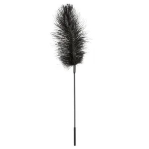 Sportsheets Black Ostrich Feather Tickler