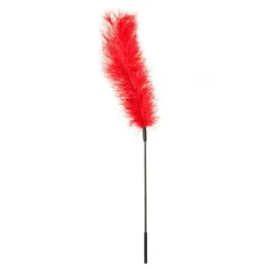 Sportsheets Red Ostrich Feather Tickler