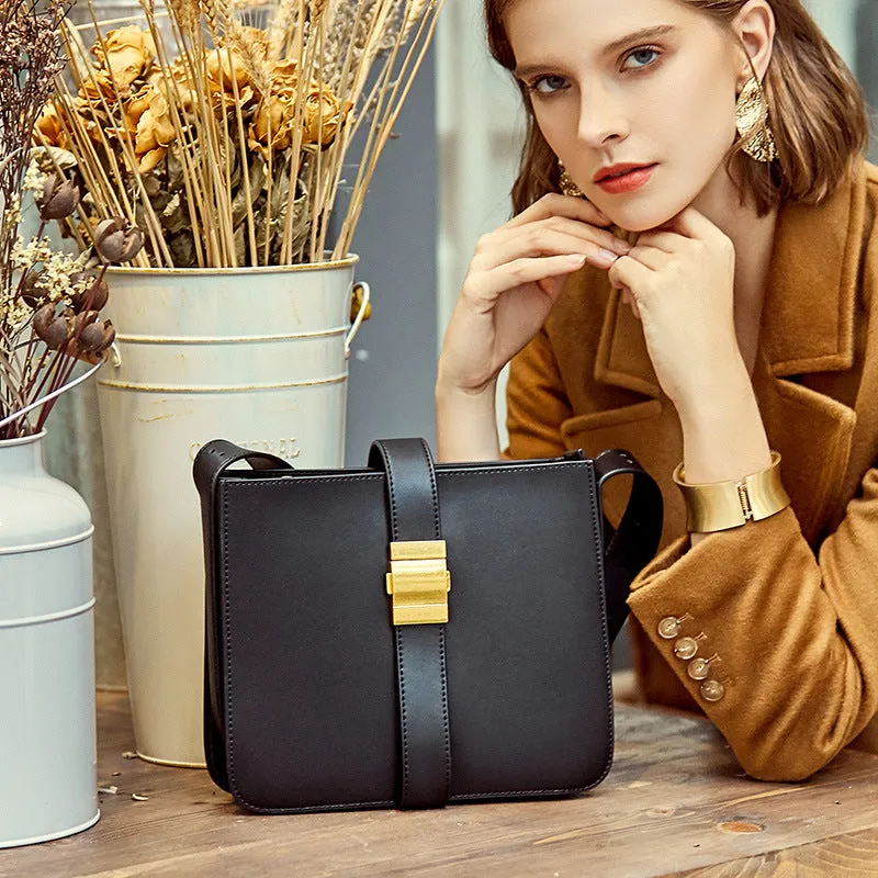 Square Width Strap Shoulder Bag