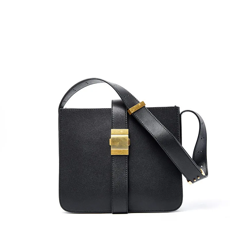 Square Width Strap Shoulder Bag