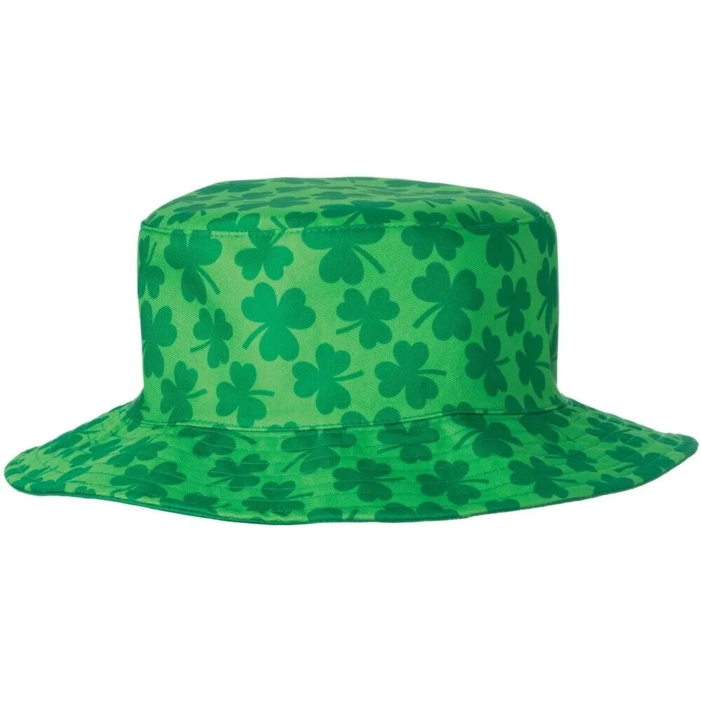 St Patrick's Day Reversible Bucket Hat