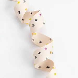 Starry Webbing Natural/Magic 1.5"  -- Stitch Supply Co.