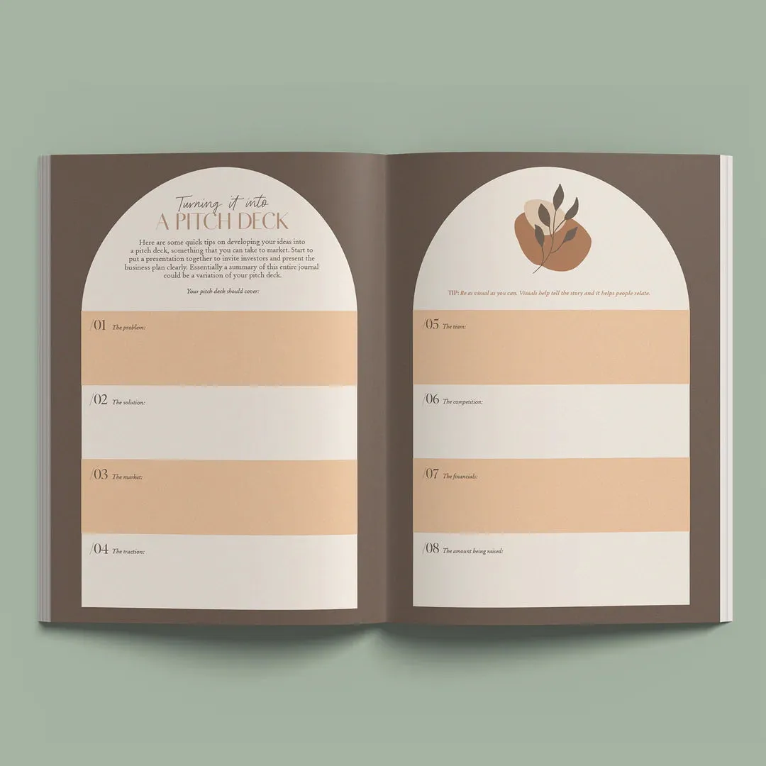 Start Up To Scale Up Business Plan Book & Journal Set