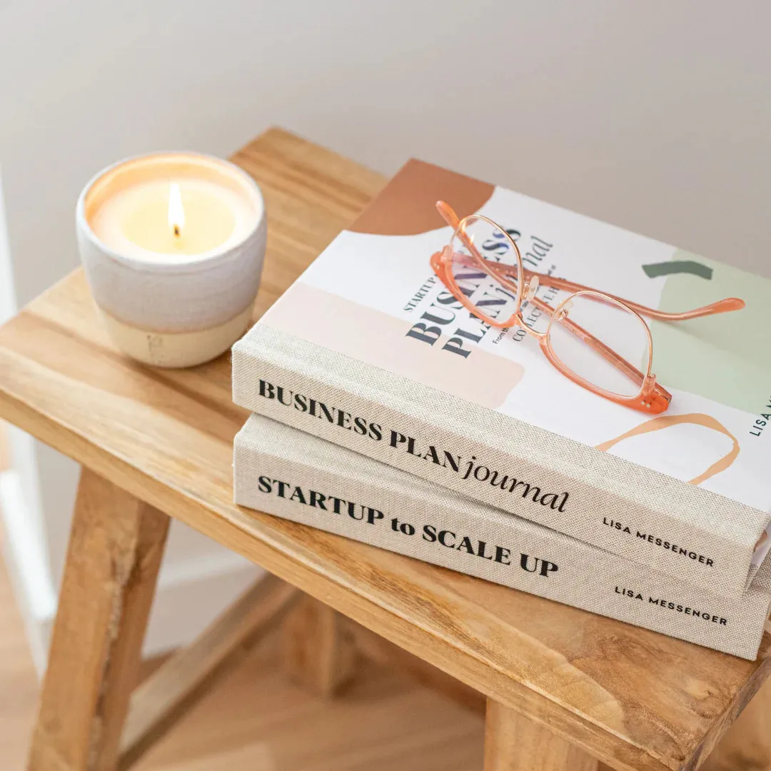 Start Up To Scale Up Business Plan Book & Journal Set