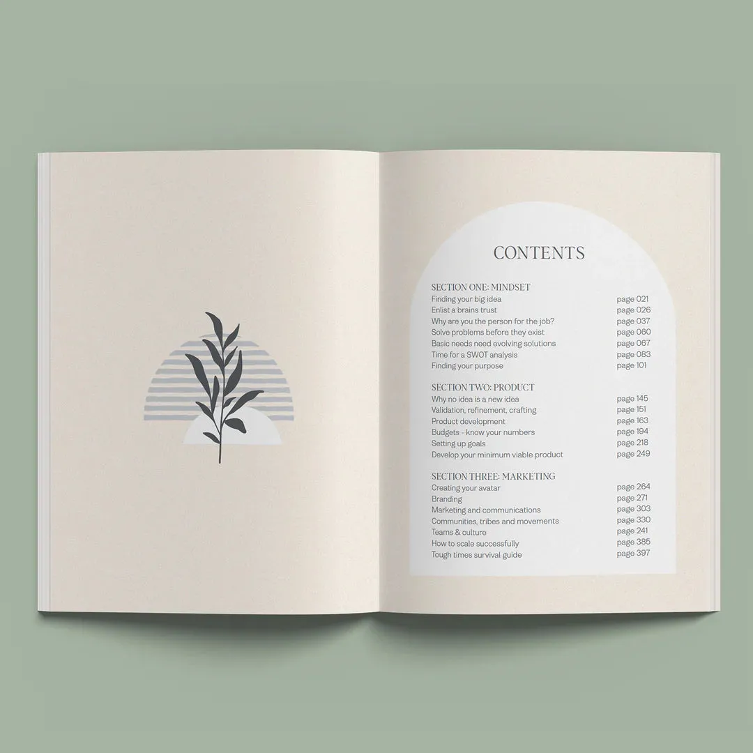 Start Up To Scale Up Business Plan Book & Journal Set