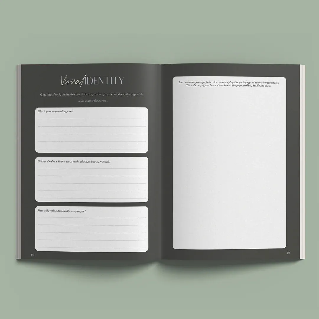 Start Up To Scale Up Business Plan Book & Journal Set