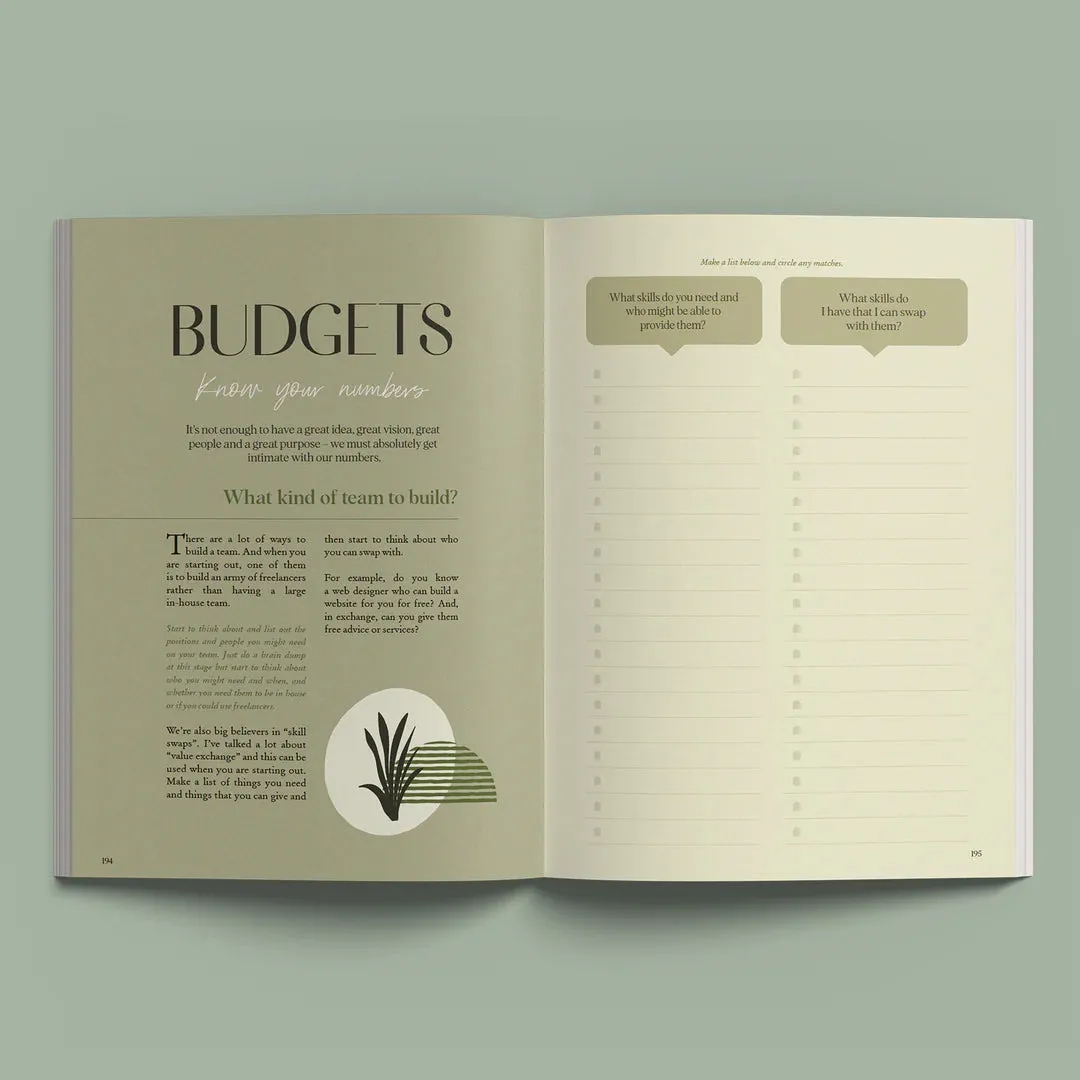 Start Up To Scale Up Business Plan Book & Journal Set