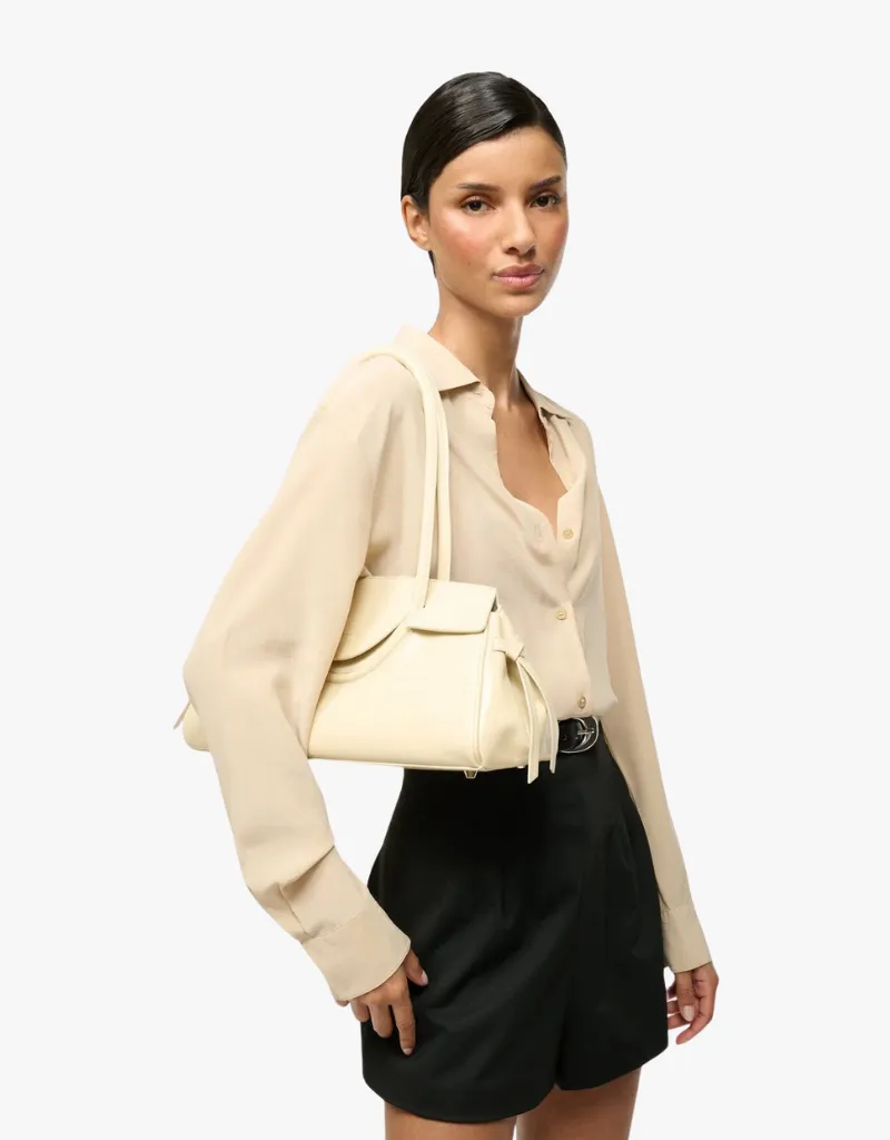 Staud Maude Shoulder Bag in Cream