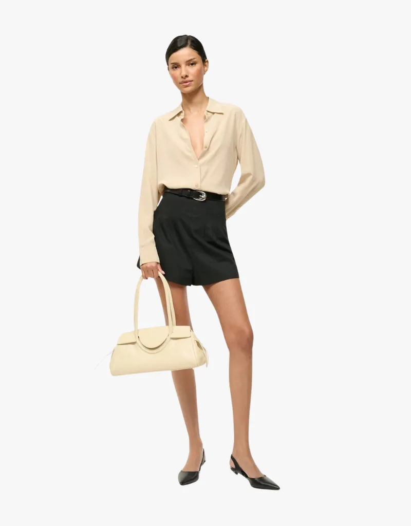 Staud Maude Shoulder Bag in Cream