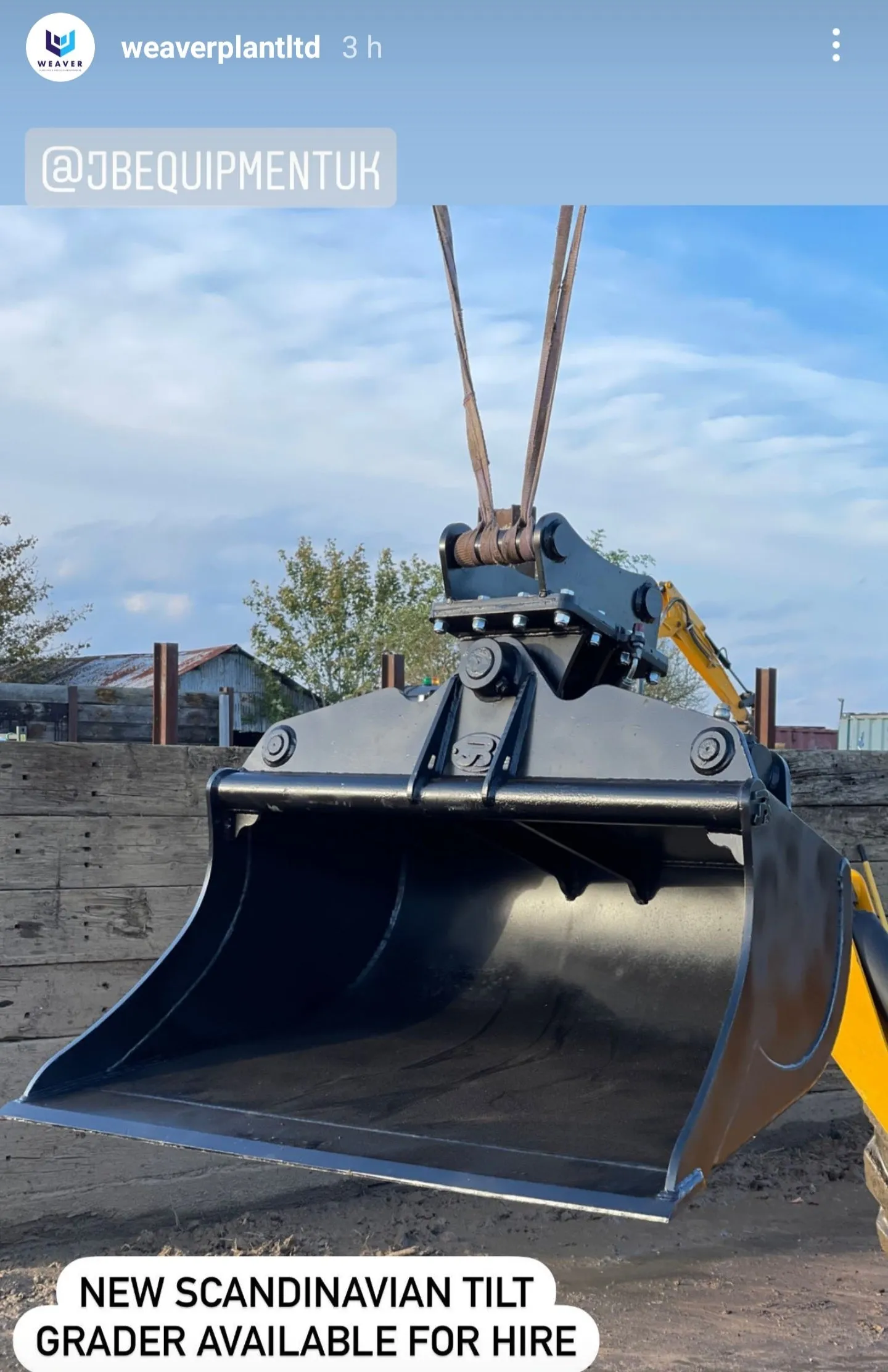 STB-6 Scandinavian Excavator Tilting Bucket - 6 to 10 tonne