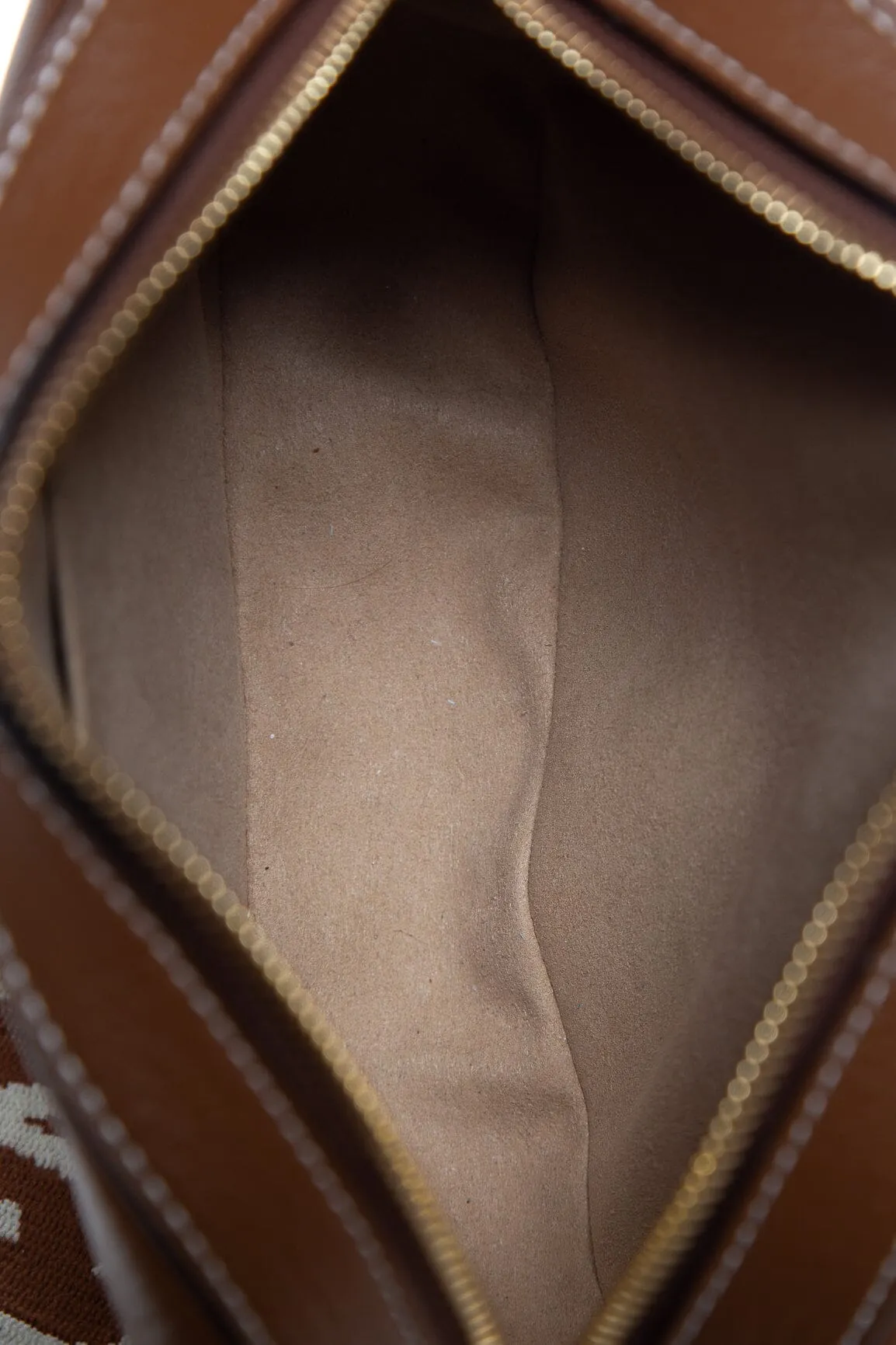 Stella McCartney Brown Vegan Leather Camera Handbag